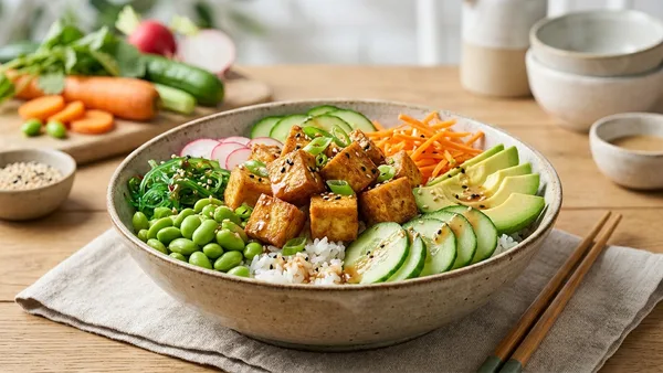 Tofu Poke Bowl