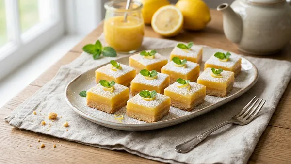 Mini Lemon Bars