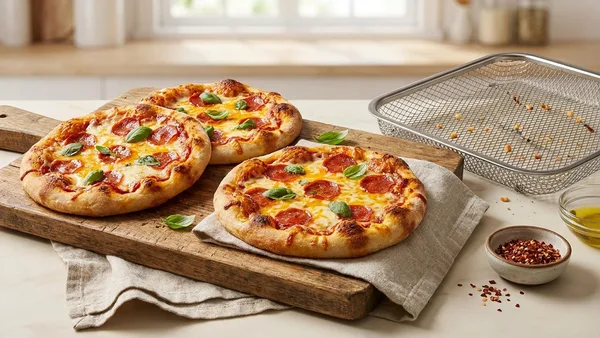 Air Fryer Personal Pizzas