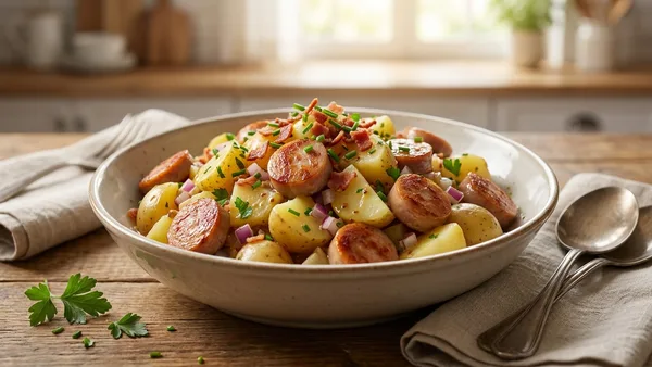 Bratwurst Potato Salad