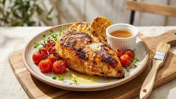 Butter-Basted Grilled Chicken
