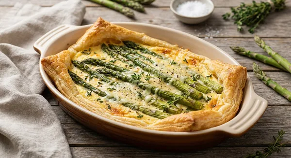 Asparagus Gruyere Tart