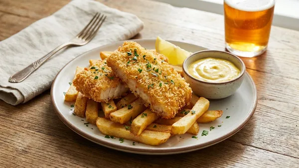 Panko Fish and Chips
