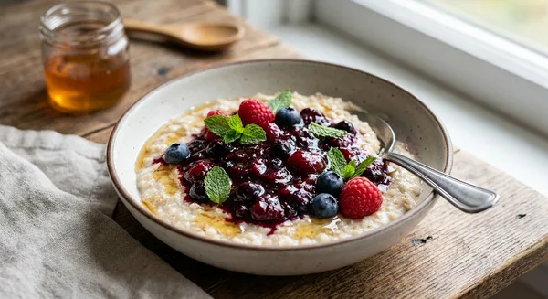 Berry Compote for Oatmeal
