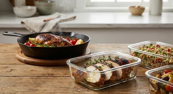 Smoked Chicken Meal Prep