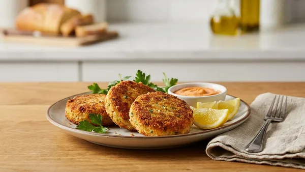 Tilapia Fish Cakes with Spicy Aioli — Make Ahead Snack or Meal