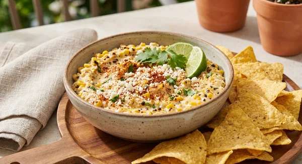 Grilled Corn Dip