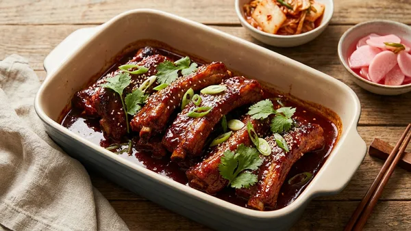 Sticky Gochujang Spare Ribs (Oven-Baked Korean-Inspired)