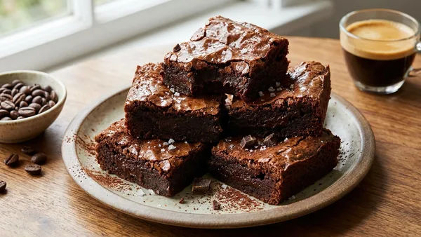 Ultimate Fudgy Bakery-Style Brownies with Brown Butter and Espresso