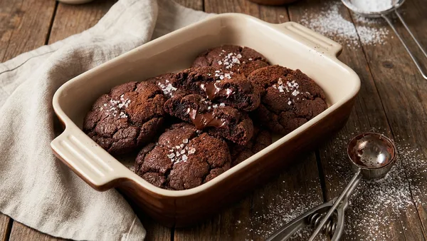 Double Chocolate Cookies