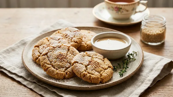 Vegan Tahini Cookies