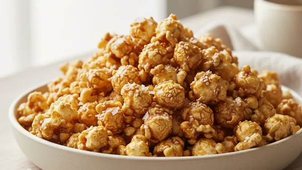 Tahini Sesame Popcorn