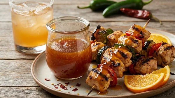 Chile Orange Simple Syrup