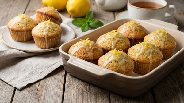 Lemon Poppy Seed Muffins