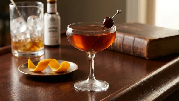 Classic Manhattan Cocktail