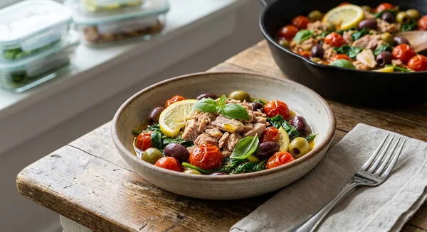 Mediterranean Tuna Meal Prep