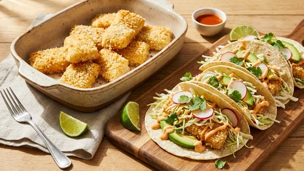 Oven Baked Fish Tacos