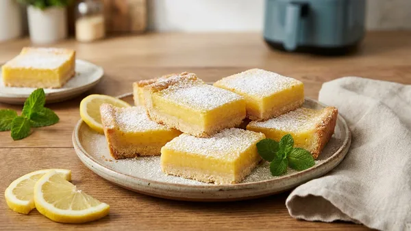 Air Fryer Lemon Bars