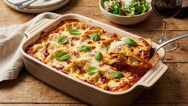 Dumpling Lasagna