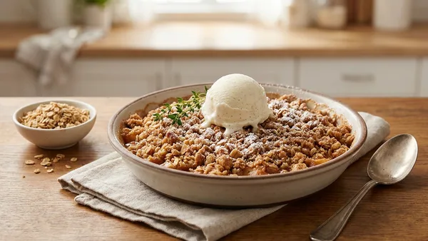 Old-Fashioned Apple Crisp