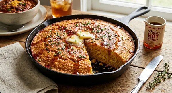 Mike's Hot Honey Brown-Butter Cornbread