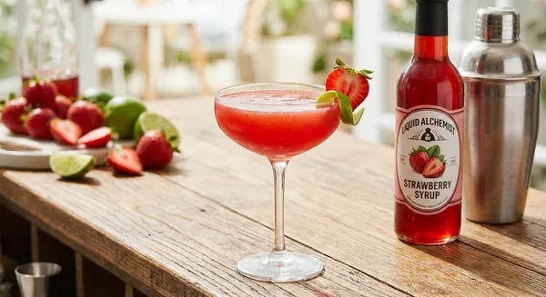 Liquid Alchemist Strawberry Syrup Daiquiri