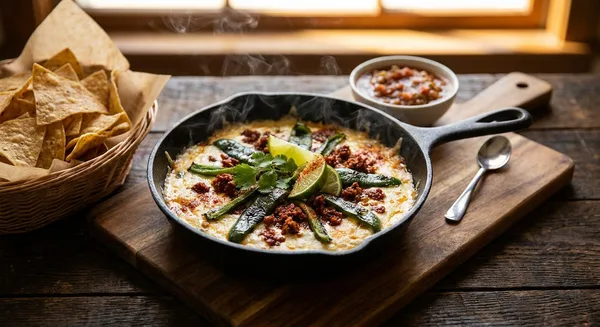 Smoked Queso Fundido