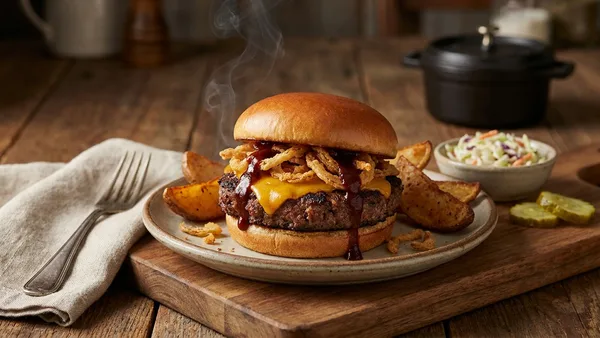 Smoked Brisket Burger