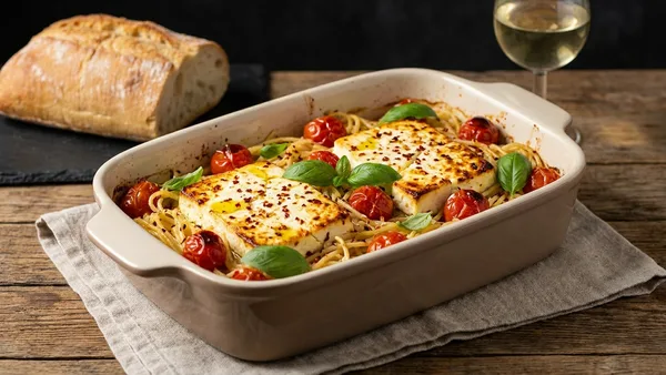 Baked Feta Pasta