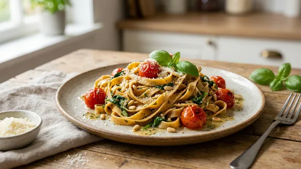 Lupin Flour Tagliatelle (High-Protein, Low-Carb Homemade Pasta)