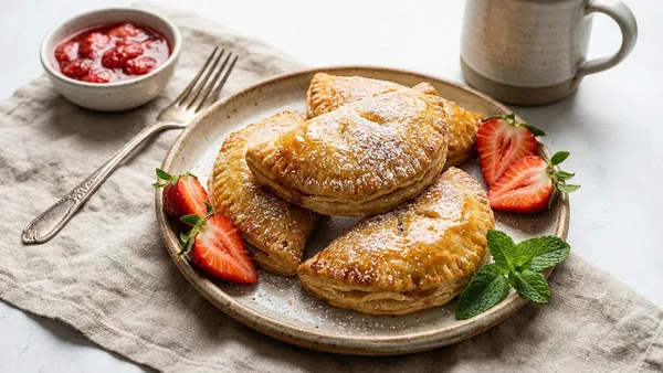 Air Fryer Strawberry Hand Pies