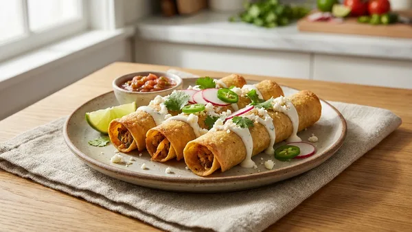 Air Fryer Crispy Enchiladas