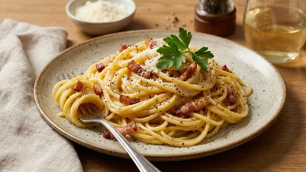 Spaghetti Carbonara (Classic, 20-Minute)