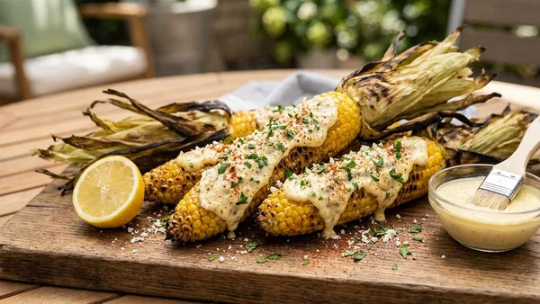Grilled Corn with Aioli
