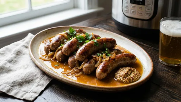 Instant Pot Beer Brats