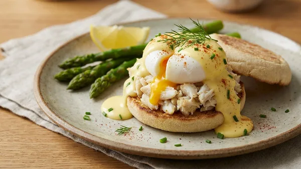 Crab Eggs Benedict