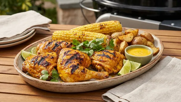 Peruvian Aji Amarillo Grilled Chicken