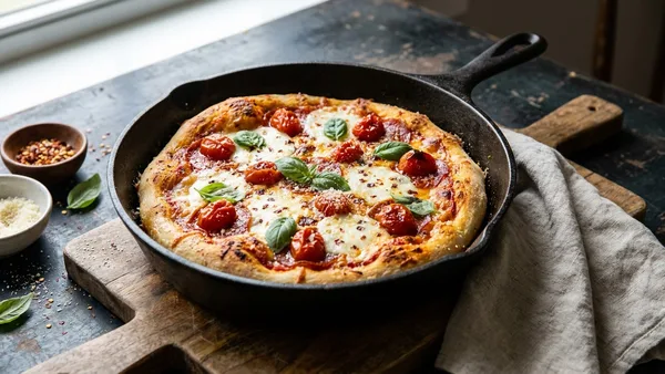 Stovetop Skillet Pizza
