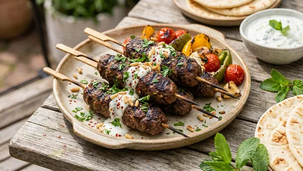 Grilled Beef Kofta