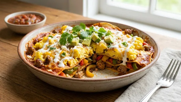 Breakfast Enchilada Casserole