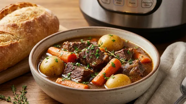 Instant Pot Beef Stew — Tender Chuck in 45 Minutes