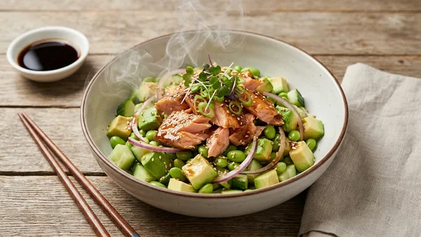 Smoked Salmon Poke