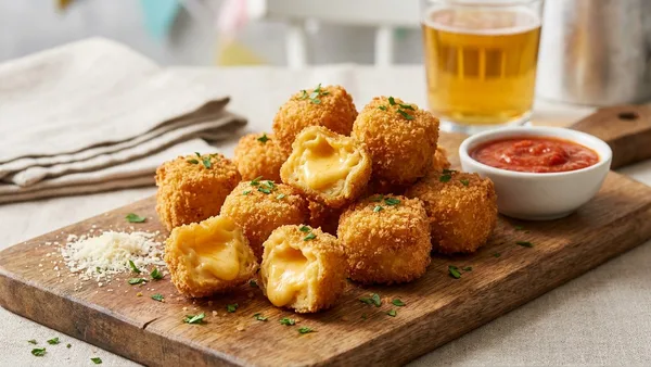 Fried Mac and Cheese Bites