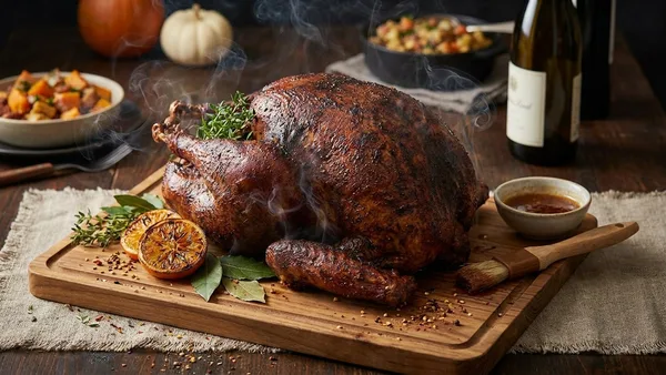 Smoked Cajun Turkey