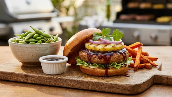 Teriyaki Turkey Burger