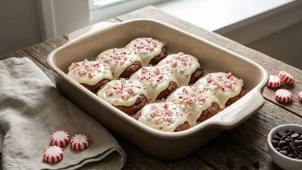 Peppermint Bark Cookies