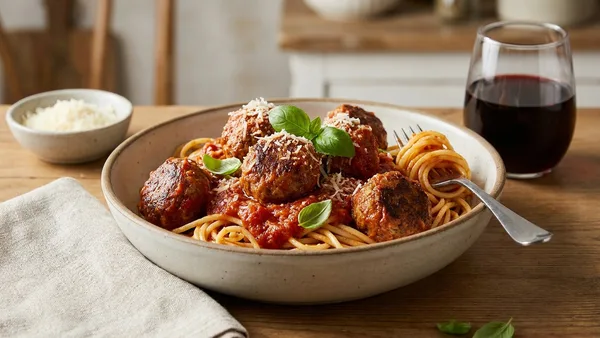 Spaghetti and Meatballs