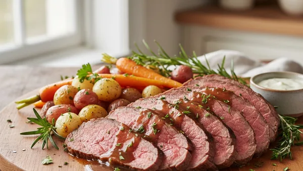 Instant Pot Top Round Roast for Tender Sliced Roast Beef