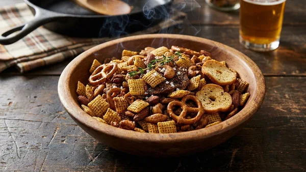 Smoked Chex Mix