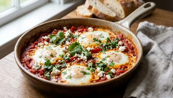 Shakshuka with Feta